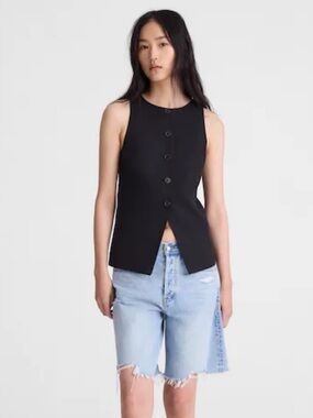 NAVY Madewell Vest Top - NWT size 6